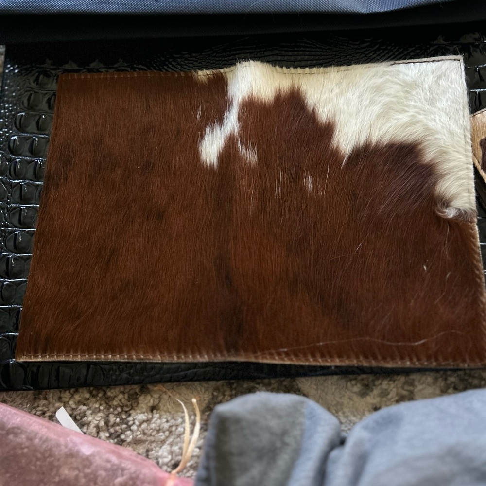 Cowhide Leather Journal - Picture 2 of 4